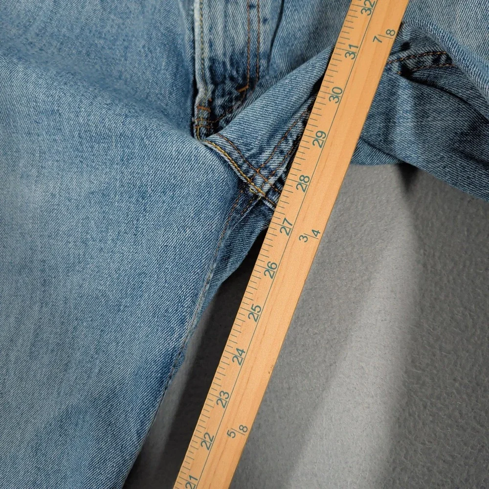 Levi's 550 Jeans Mens 33x30 Blue Relaxed Fit Tapered Leg Denim Casual Retro Wear
